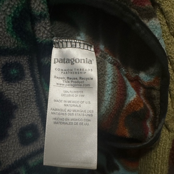 Patagonia Snap-T Aztec Synchilla - Picture 6 of 7